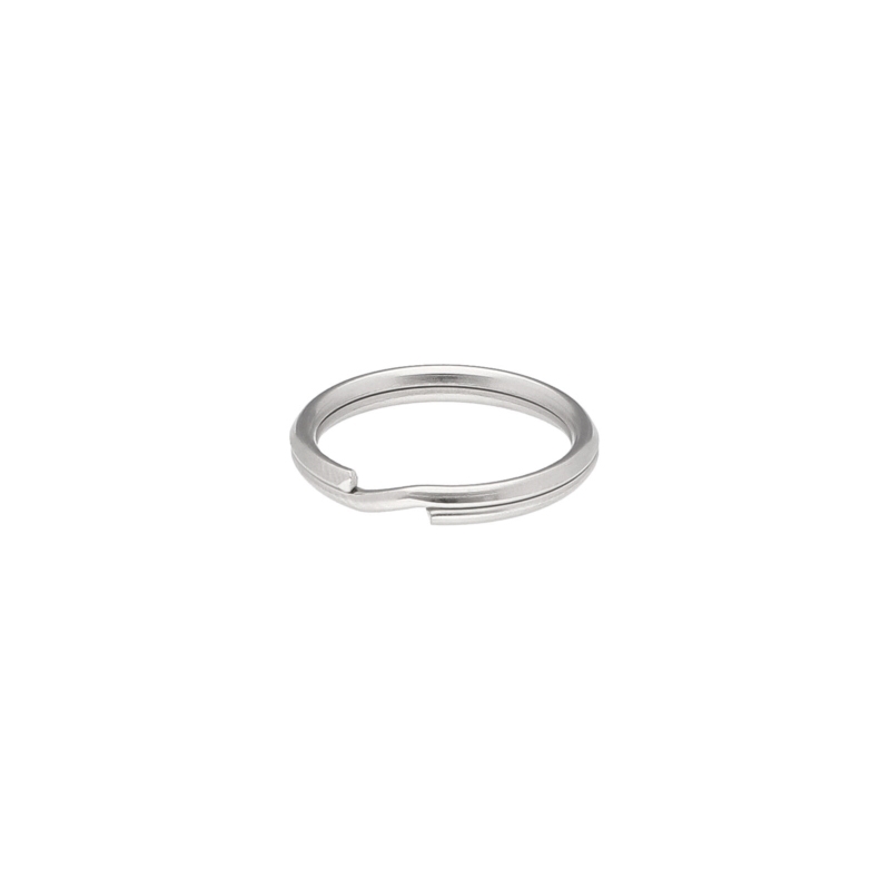 METAL  SPLIT RING 16/1   MM  NICKEL