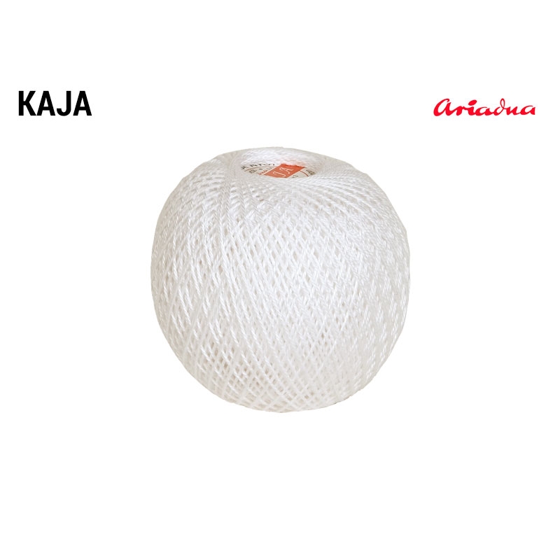 COTTON YARN KAJA 15 NATURAL (0000) 30G