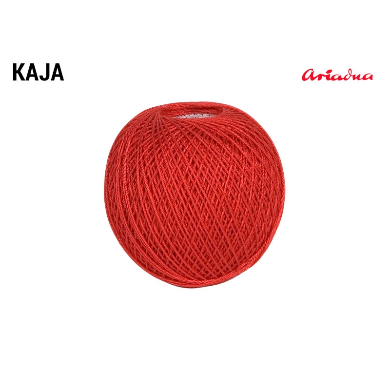 COTTON YARN KAJA 15 RED (0307) 30G