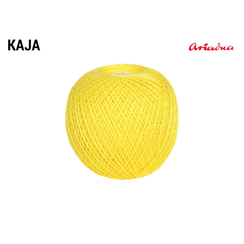 COTTON YARN KAJA 15 YELLOW (0329) 30G