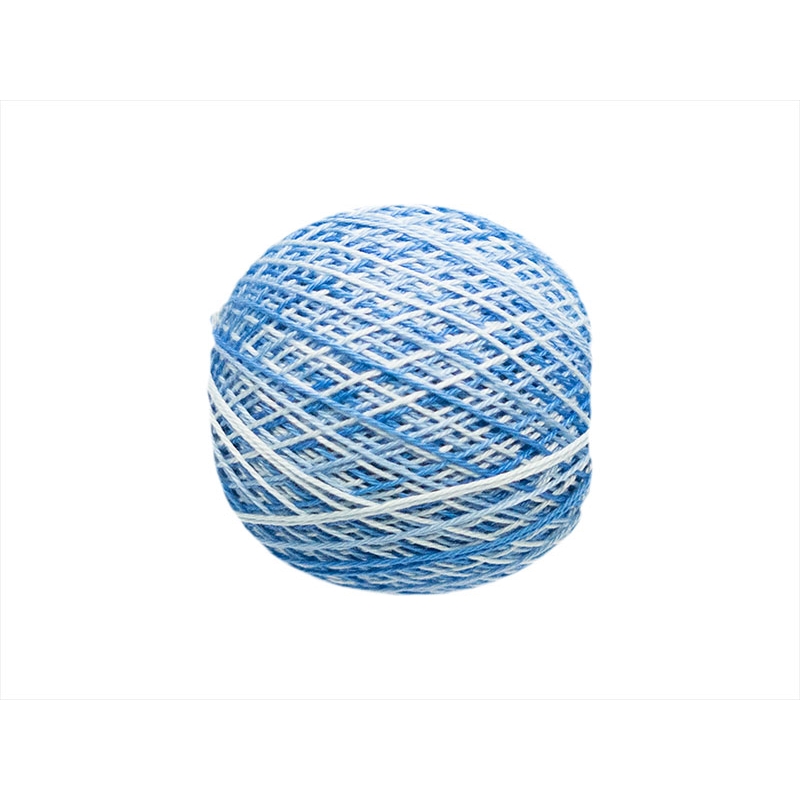 COTTON YARN KAJA 15 BLUE OMBRE (0344) 30G