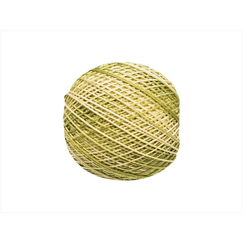 COTTON YARN KAJA 15 OLIVE OMBRE (0347) 30G