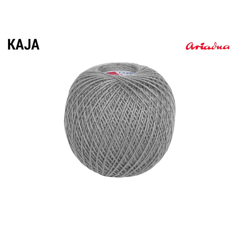 COTTON YARN KAJA 15 GREY (1457) 30G