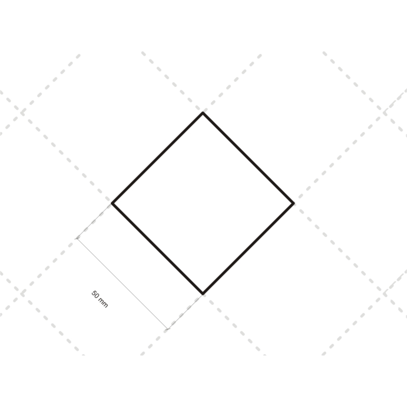 Podszewka pikowana karo 5x5 cm (134) szara