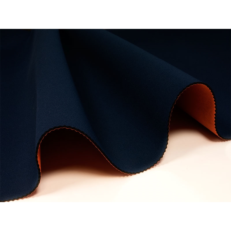 Neoprene 3 mm orange-navy blue (523/919)