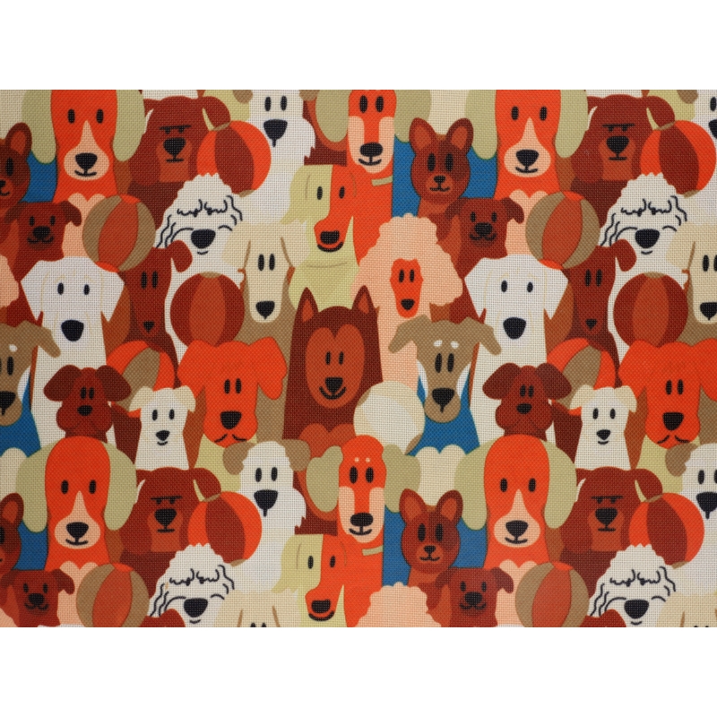 Polyester fabric premium 600d*300d waterproof pvc-f covered dogs  24&nbsp150  cm