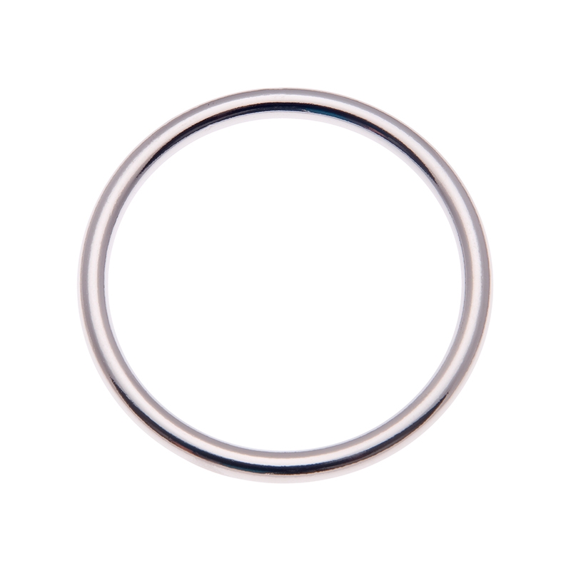 METAL RING 60/6 MM  NICKEL  CAST 1 PCS