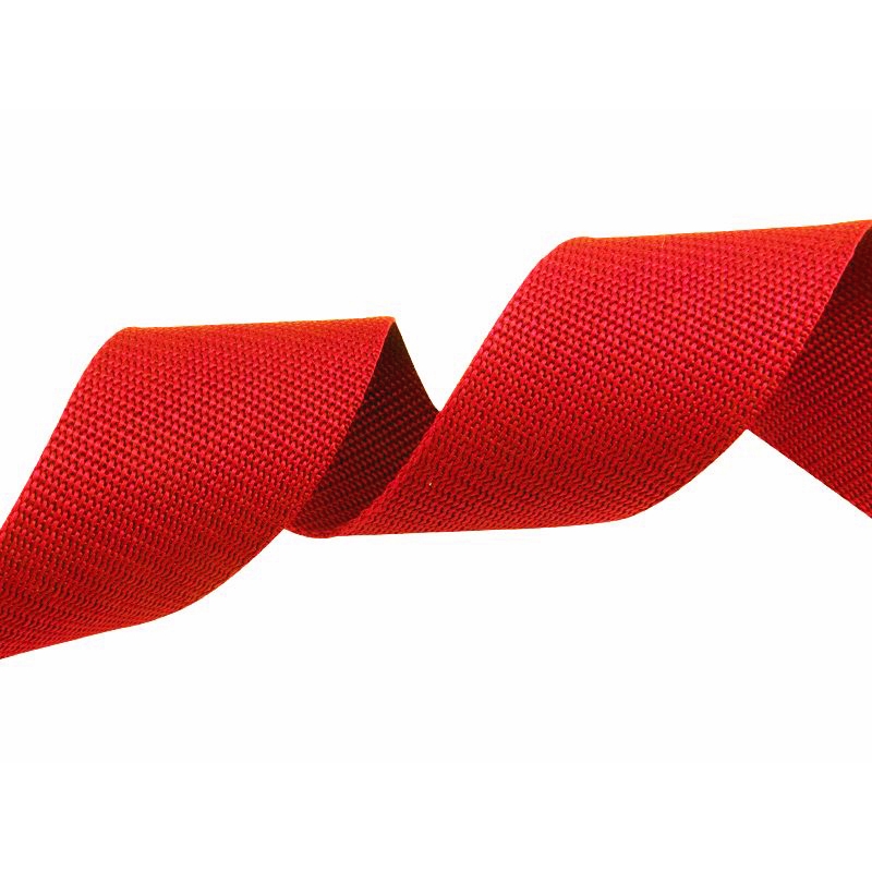 Webbing pp 30 mm / 1,3 mm red 620 50 mb