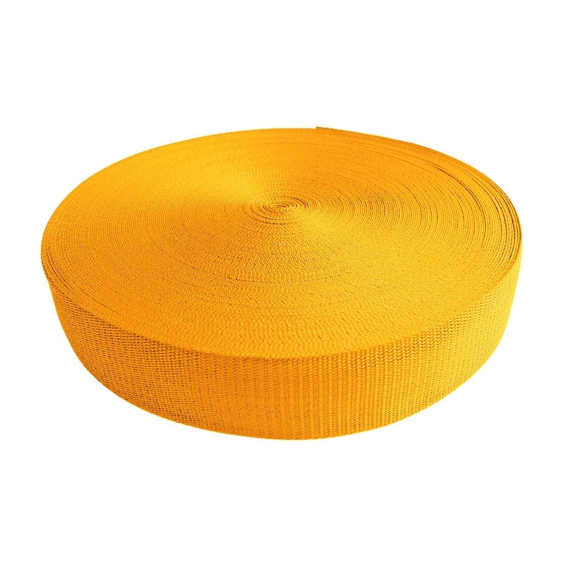 Webbing pp 30 mm / 1,1 mm yellow 506 50 mb EKO