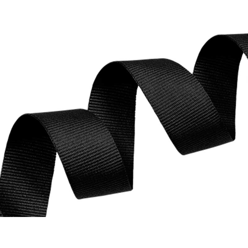 Ripsband 15 mm/0,40 mm Schwarz (580)