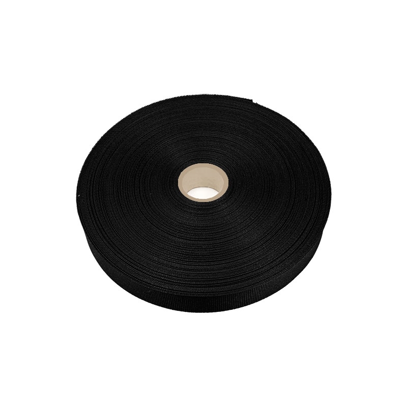 Grosgrain ribbon 40 mm/0,40 mm black (580)