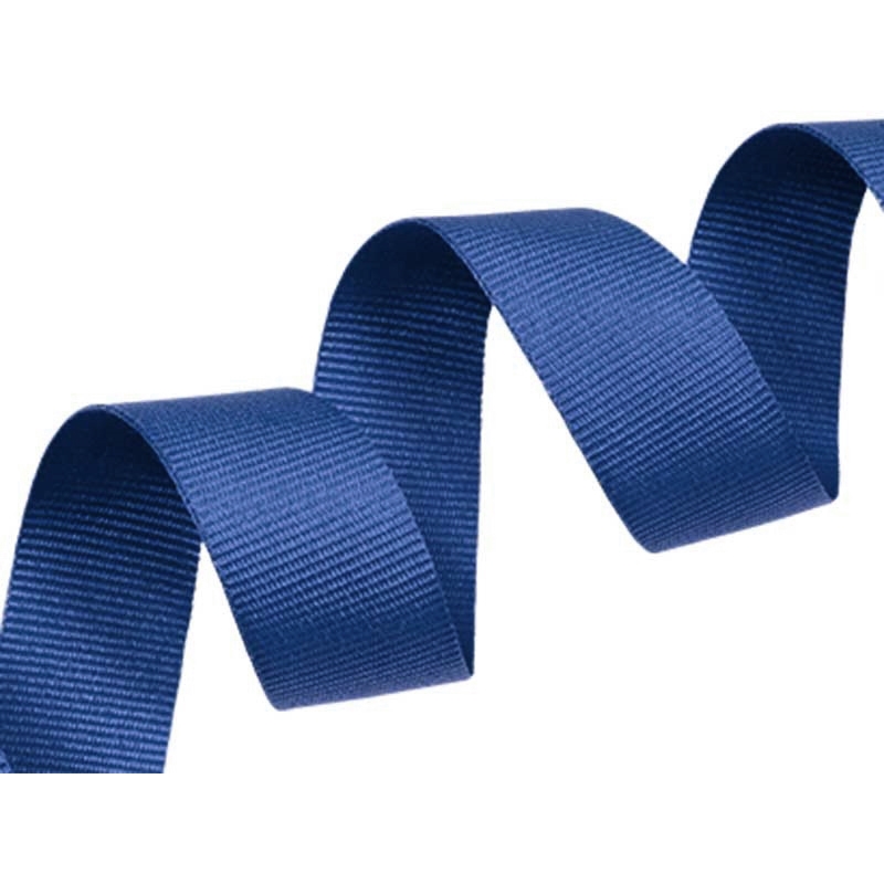 Grosgrain ribbon 20 mm/0,40 mm navy blue (115)