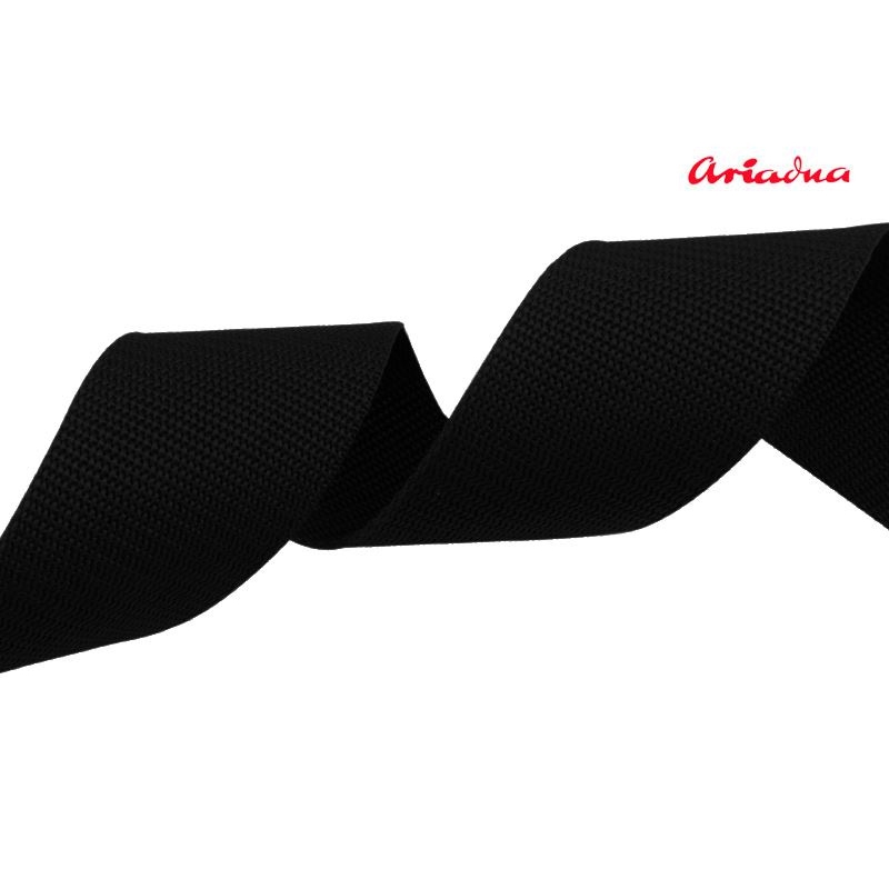 WEBBING  70 mm / 1,3 MM BLACK 0099 PP 50 MB