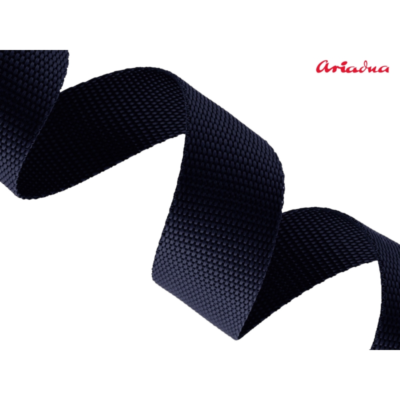 WEBBING 25  MM / 1,25MM&nbspNAVY BLUE&nbsp058    PP 50   MB