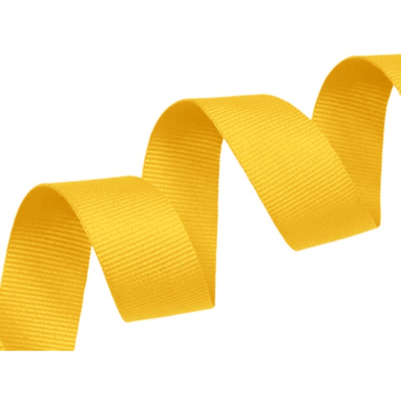 Grosgrain ribbon 20 mm/0,40 mm yellow (506)