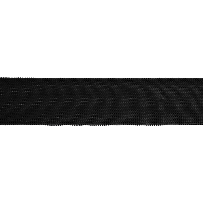 WOVEN ELASTIC TAPE 20 MM (580)&nbspBLACK&nbsp POLYESTER 25 MB