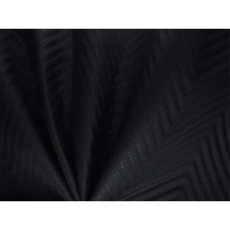 Quilted polyester fabric Oxford 600d pu*2 waterproof honeycomb (580) black 160 cm 25 mb