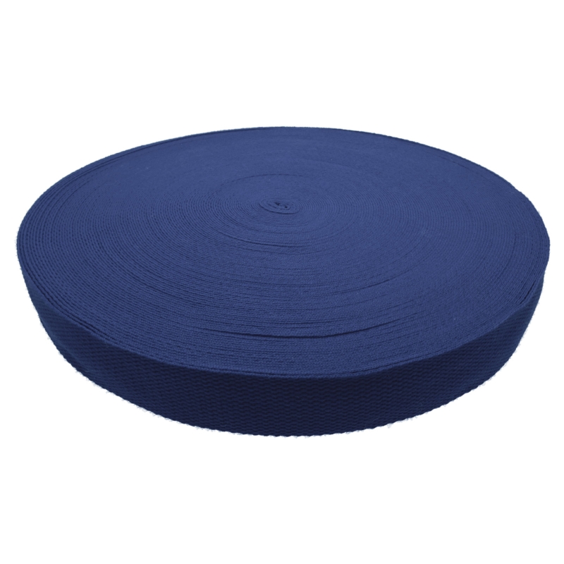 Polycotton webbing 1,4 cornflower blue 220 pp 50 yd