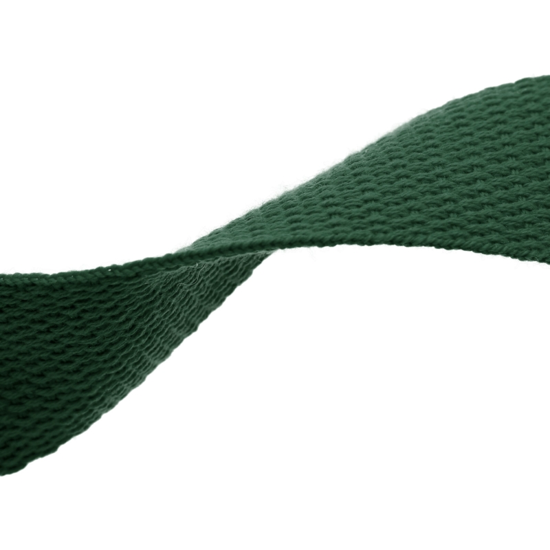 Polycotton webbing 2 dark green 153 pp 50 yd