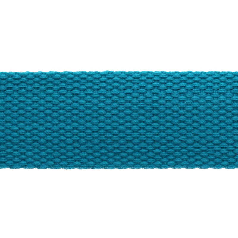 Polycotton webbing 2 turquoise 549 pp 50 yd