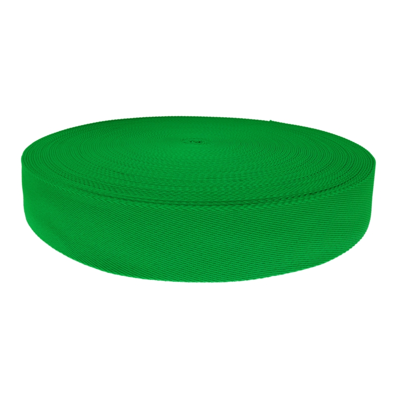 Polycotton webbing 1,6 mm (+/-5%) C151 green 50 yd