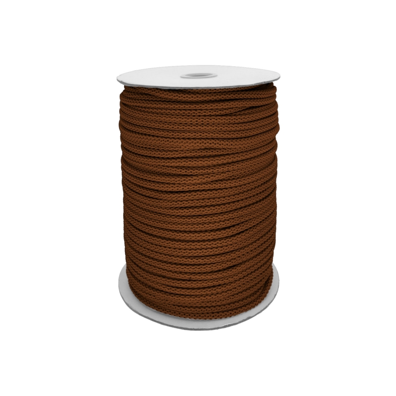 Polyester cord 6 mm brown (714)