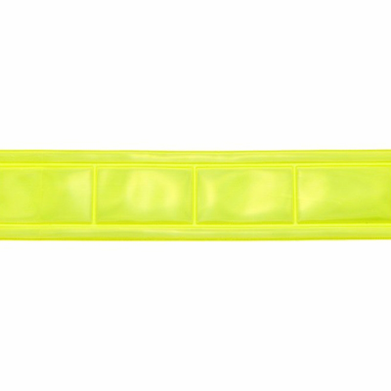 Reflective webbing tape 25 mm yellow 50 mb