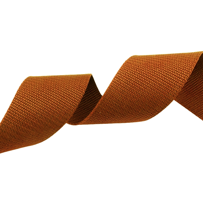 Webbing pp 40 mm / 1,3 mm light brown  808 50 mb