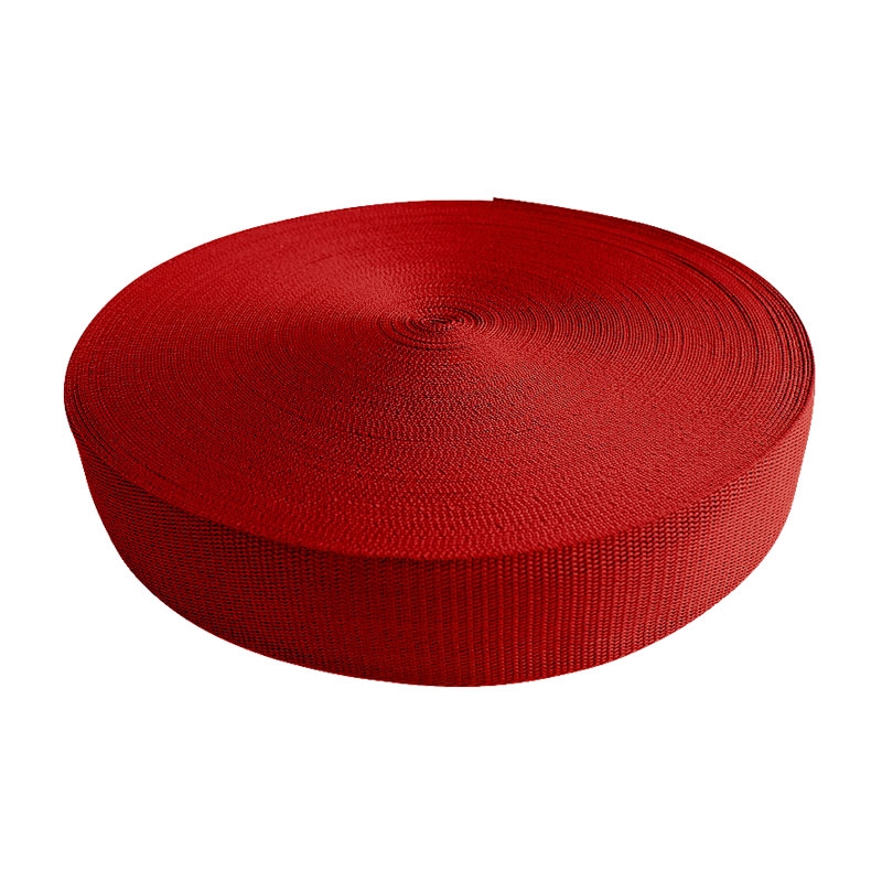 Webbing pp 40 mm / 1,3 mm red 171 50 mb