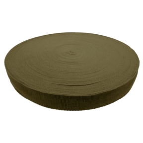 Taśma nośna polycotton 2 mm khaki (D 173)