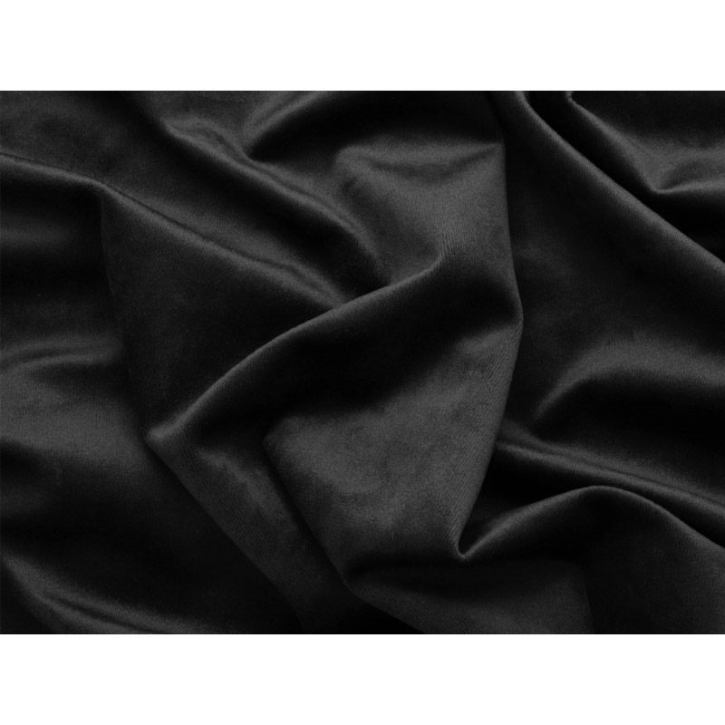 WILDLEDERSTOFF (VELOURS) 260 G/M2 SCHWARZ