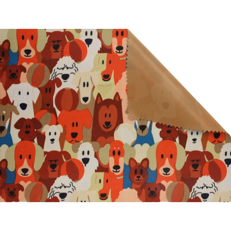 Polyester fabric premium 600d*300d waterproof pvc-f covered dogs  24&nbsp150  cm