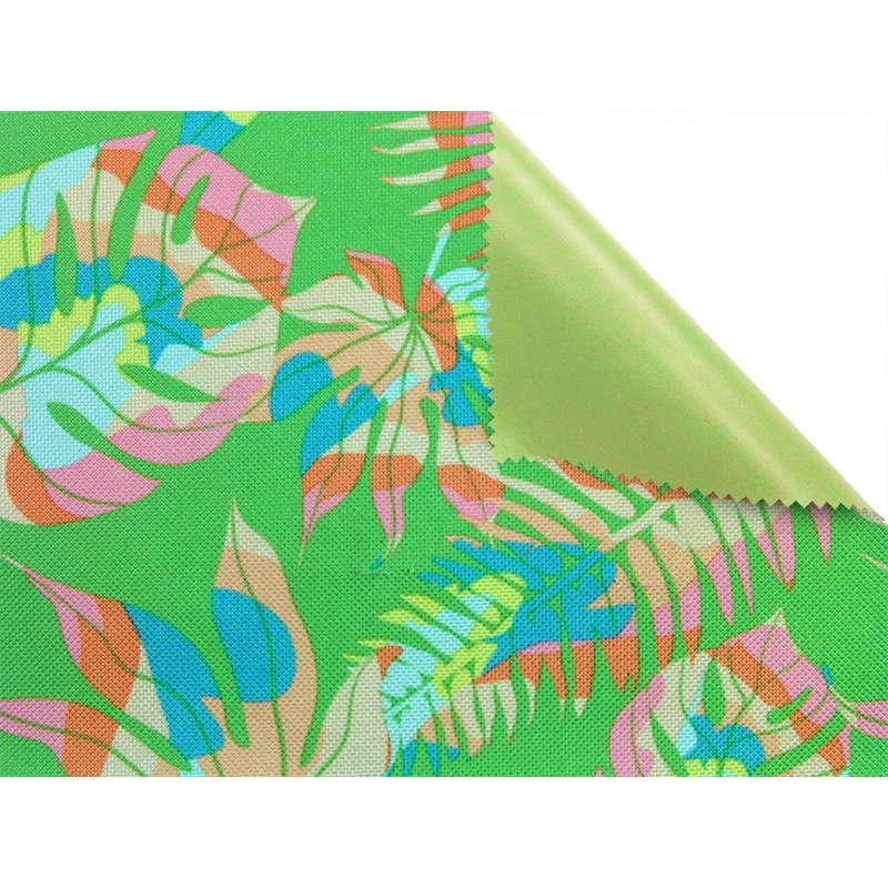 Polyester fabric premium 600d*300d waterproof pvc-f covered monstera 13 150 cm