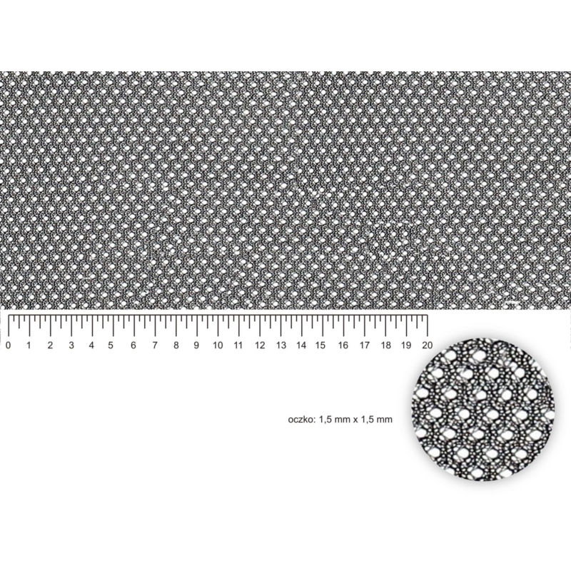 NETZ SCHWARZ 75 G/M2 150 CM 1 LM