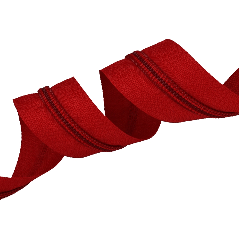 NYLON ZIPPER TAPE 8 (171) RED 22 G/M