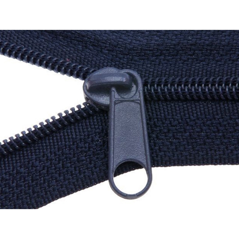 SLIDER FOR NYLON ZIPPER TAPES WITH  CORD 3 NON LOCK NAVY BLUE 500 PCS