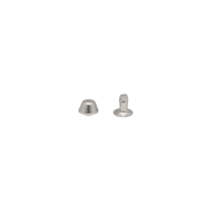 NIETE EINSEITIG 6/2/6 MM NICKEL 2000 ST.