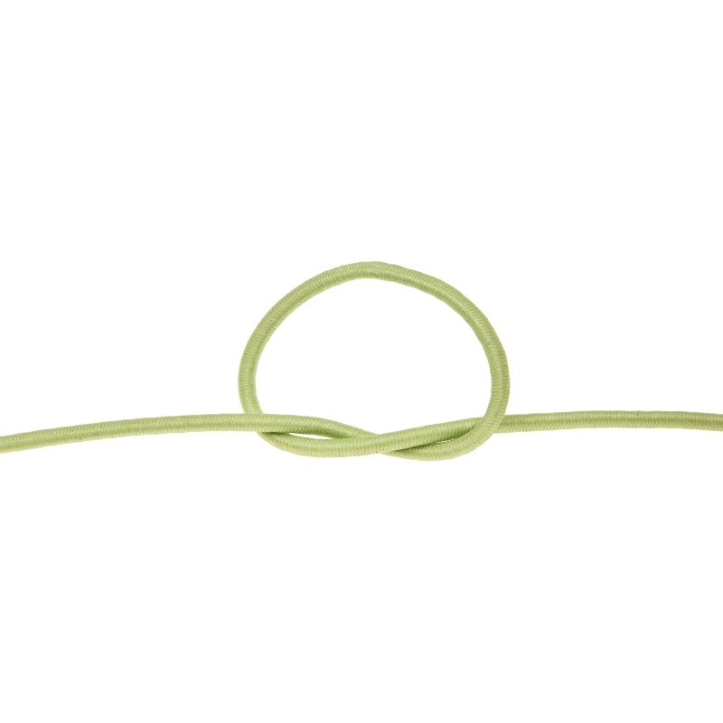 Elastic cord 3 mm light green 041 polyester 50 mb