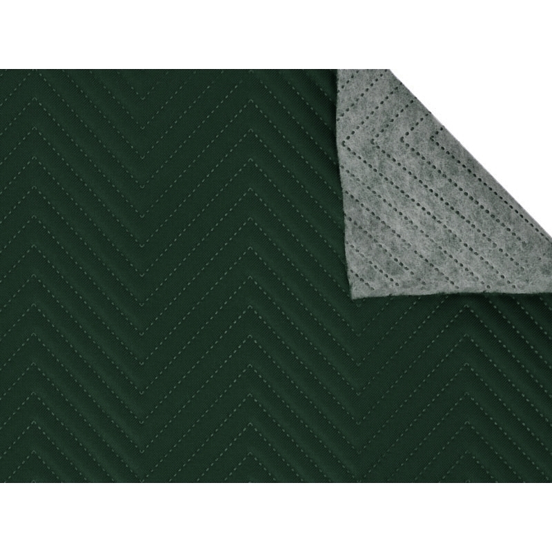 Quilted polyester fabric Oxford 600d pu*2  waterproof honeycomb  (693)  dark&nbspgreen 160 cm