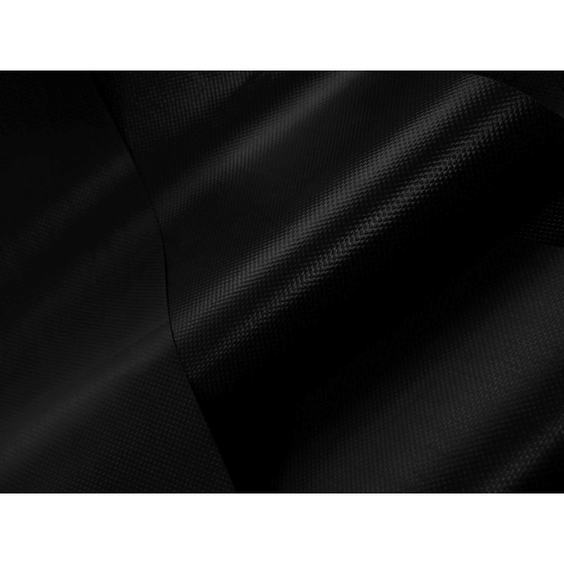 POLYESTER-STOFF TARPAULIN SCHWARZ 150 CM 1 LM