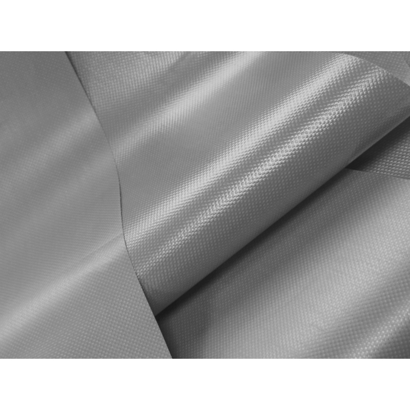 POLYESTER-STOFF TARPAULIN GRAU 150 CM 1 LM
