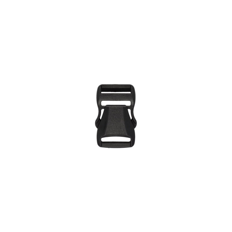 Plastic buckle 15 mm black 100 pcs