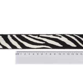 Taśma nośna polycotton 1,65 mm zebra