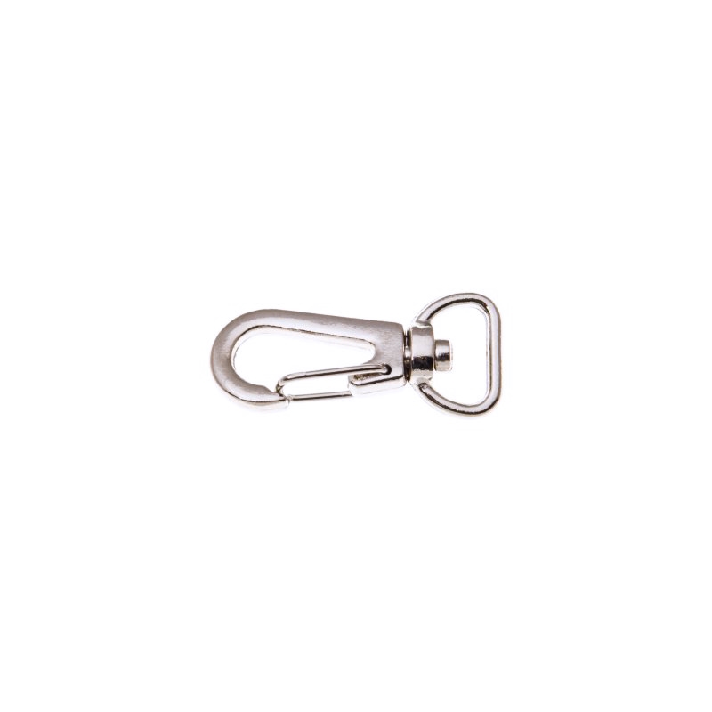 METAL SNAP HOOK 14 MM HIACYNT NICKEL 100     PCS