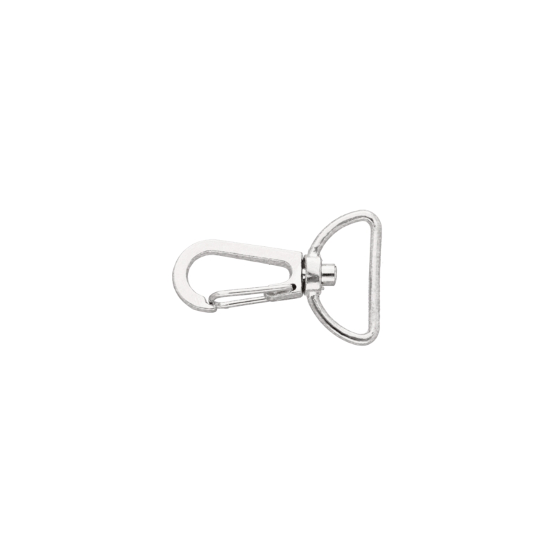 METAL SNAP HOOK 19 MM HIACYNT NICKEL 100  PCS