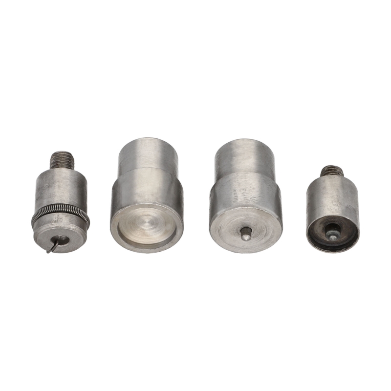 Fixing set for snap fasteners alfa 17 mm set