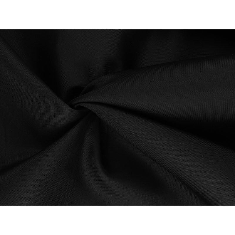 POLYESTER LINING FABRIC 180T (580) BLACK 150 CM 100 MB