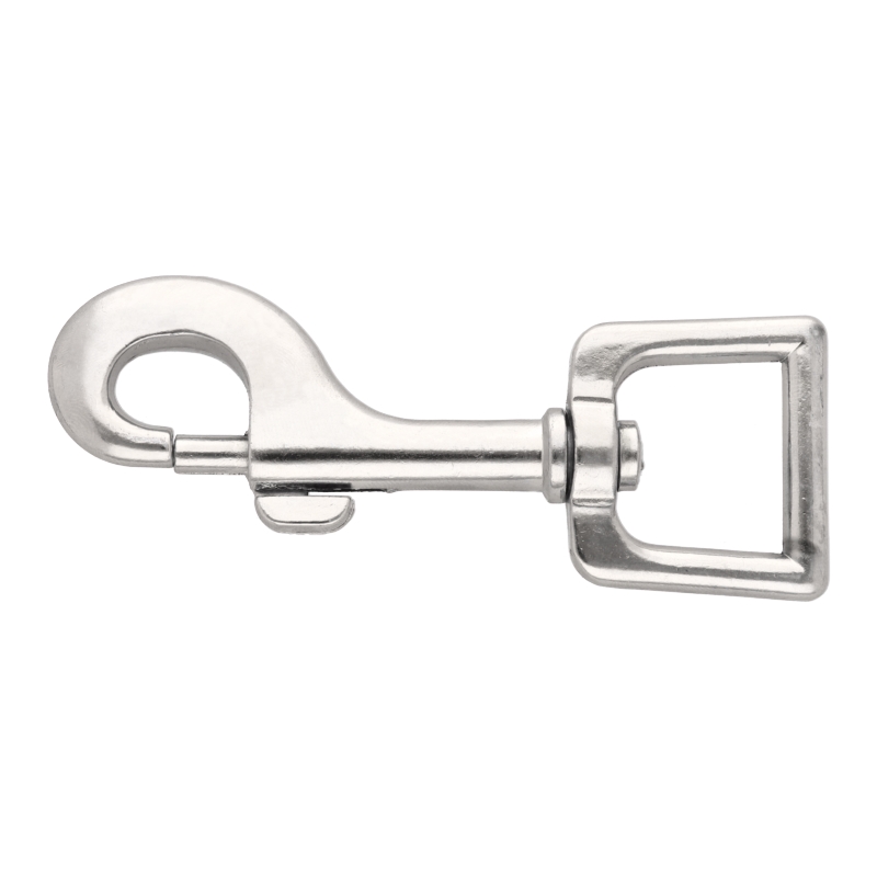 METAL SNAP HOOK 26 MM  BENJAMIN NICKEL 1 PCS