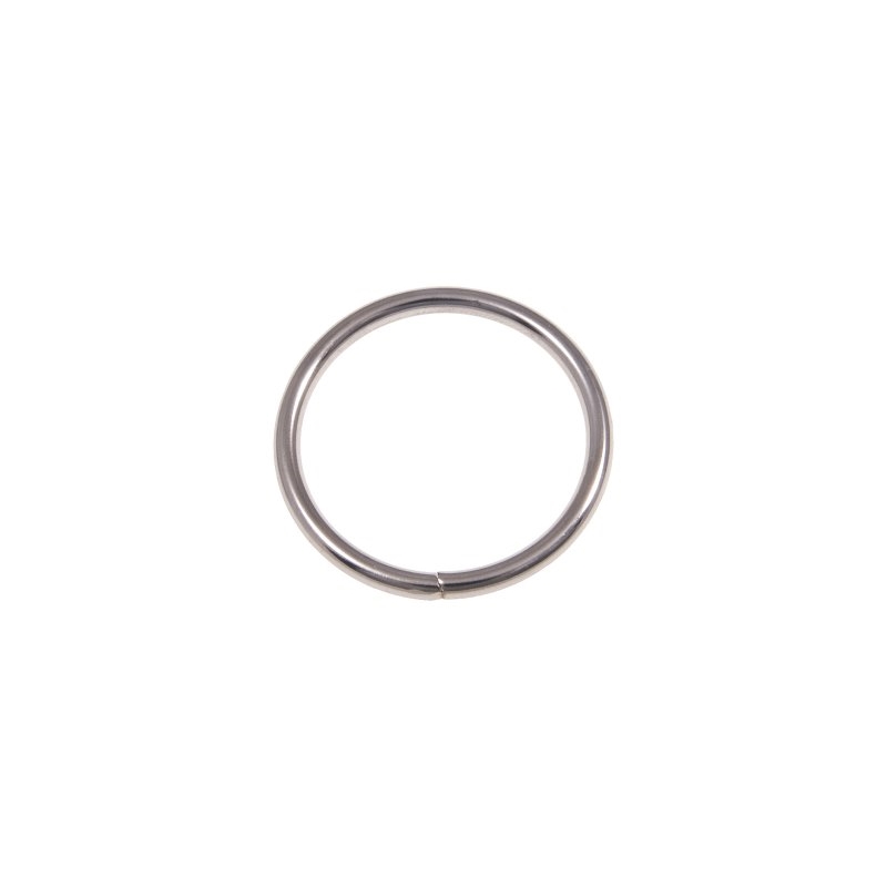 METAL RING 30/3 MM   NICKEL WIRE 100 PCS