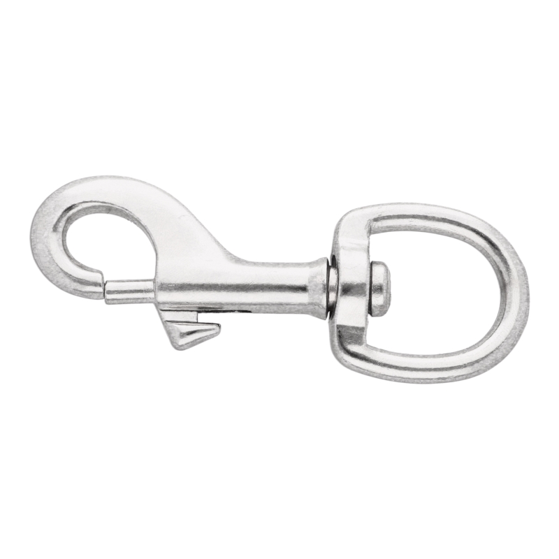 METAL SNAP  HOOK 21 MM MILO  NICKEL 1 PCS